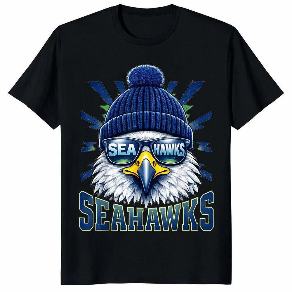 Sea Hawk Sunglasses T-Shirt  Gameday Pacific Northwest Pride